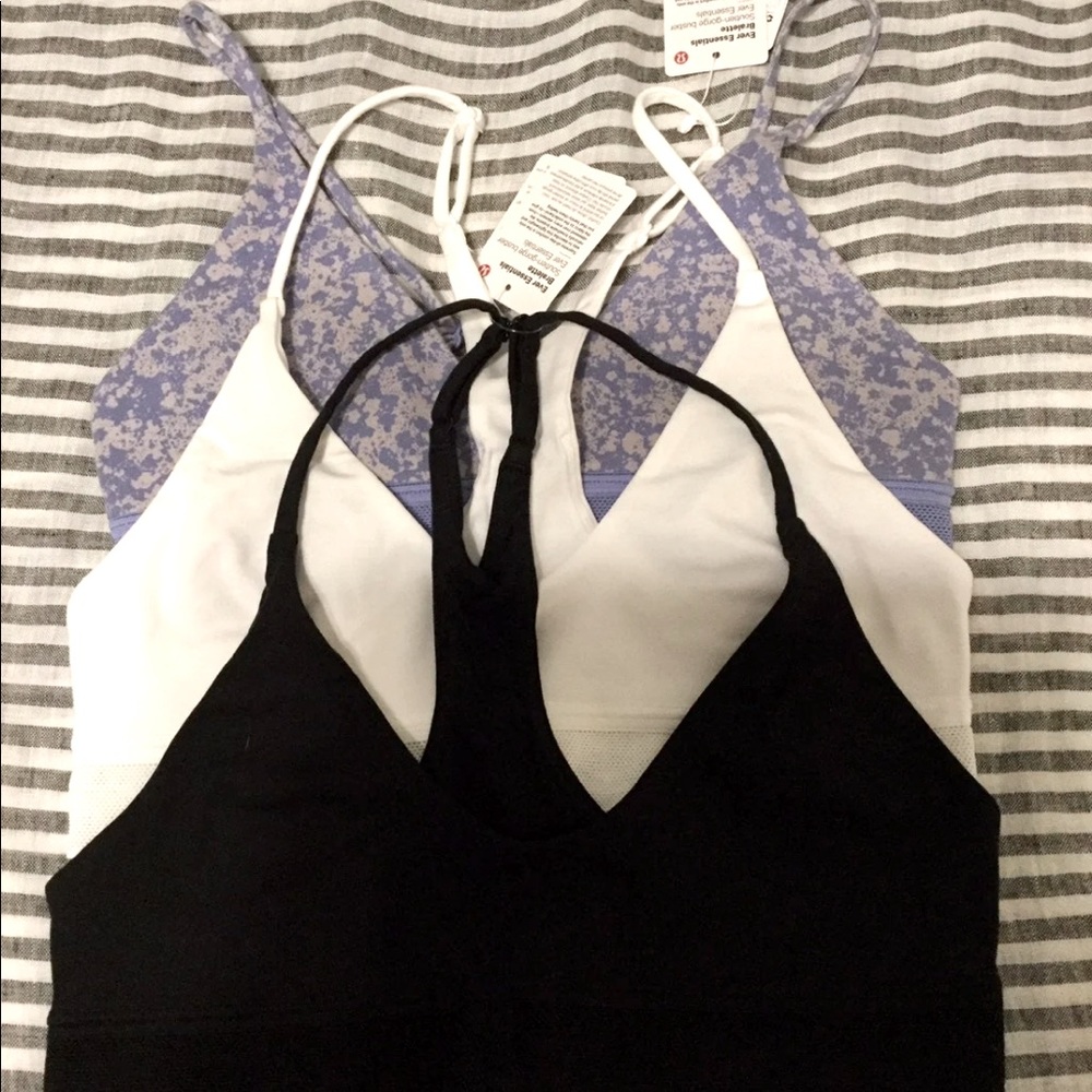 Lululemon Ever Essentials Bralettes